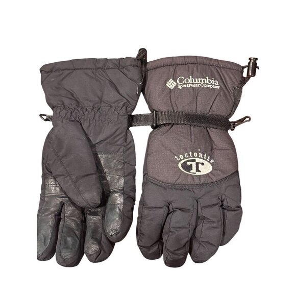 Columbia Tectonite Black Waterproof Insulated Winter Gloves Mens Size L - Picture 3 of 8
